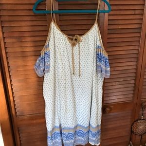 Free People Cold Shoulder Dress